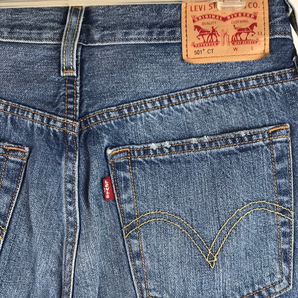 Levi’s 501’s straight boyfriend button fly 29 - Picture 2 of 13